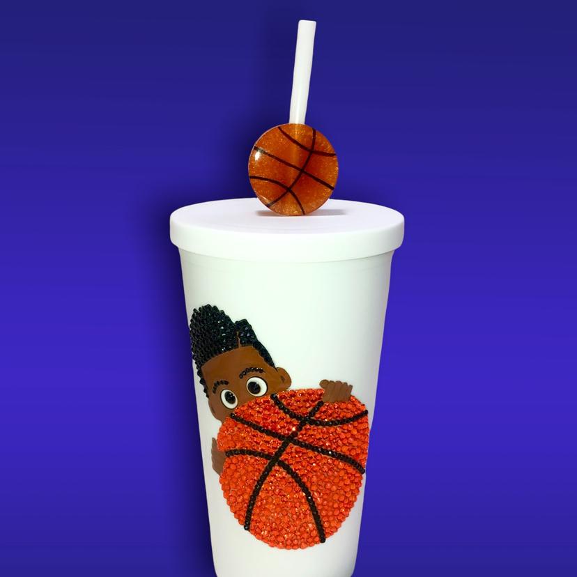 20oz Basketball Tumbler