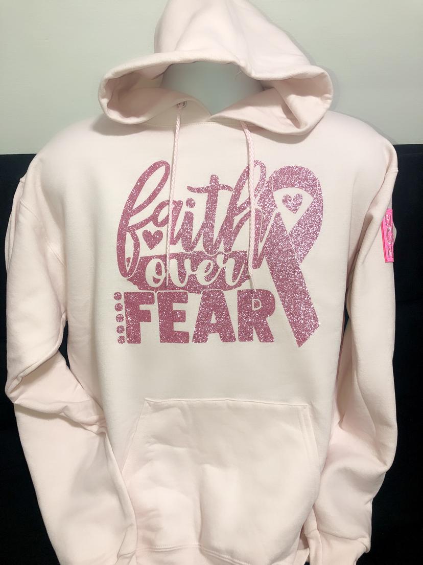 Pink Breast Cancer Hoodie